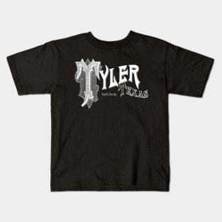 Vintage Tyler, TX Kids T-Shirt